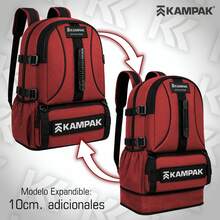 Super Kampak Mr04 Expandable Multipurpose Camping Backpack - Red - View 3