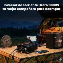 Hzero 1000W Modified Sine Wave Power Inverter With 2 USB And 2 AC Outlets For Car - US A Type Plug(110-127V) - View 2
