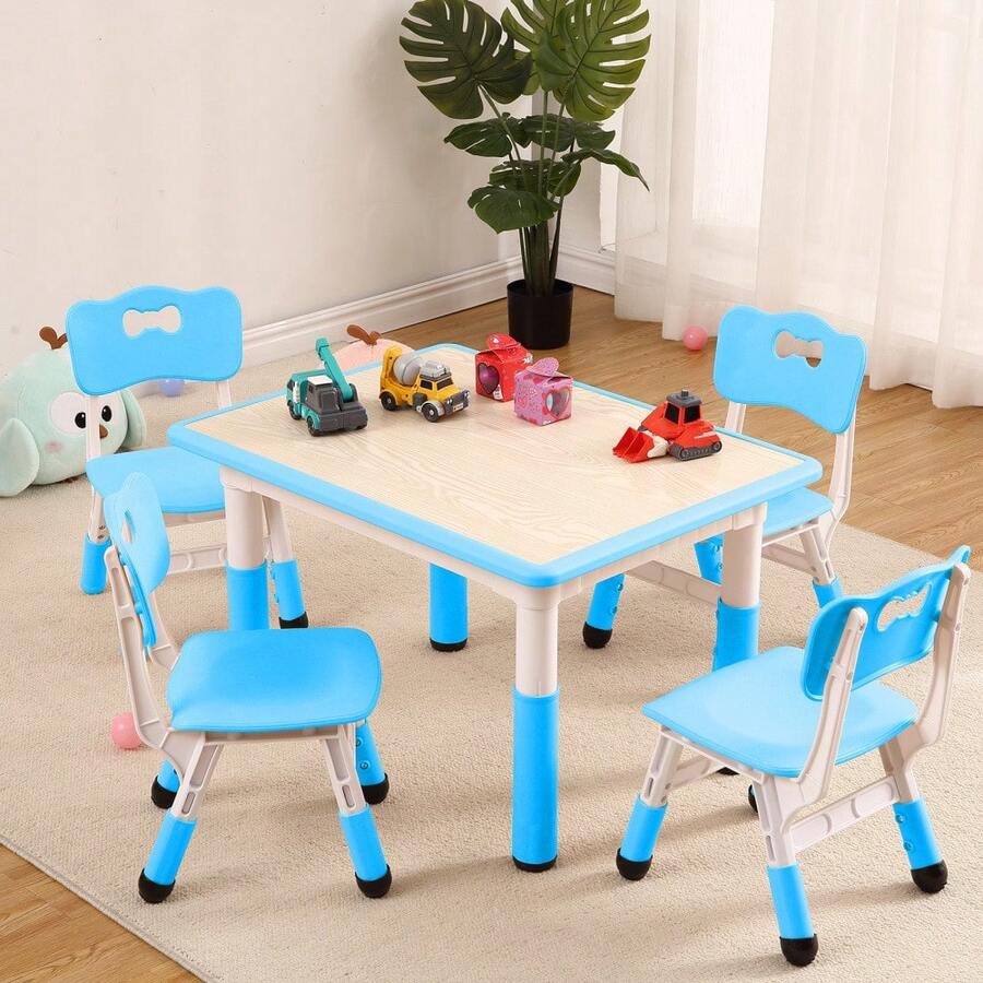 Kids Desk Chairs - Blue - View 1
