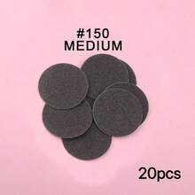 20pcs/Bag Foot Scrubbing File, Callus Removal Replacement Sandpaper Sheets, Easy To Remove Dead Skin And Calluses - Black - View 9