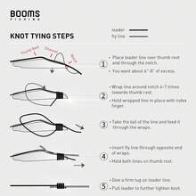 Booms Fishing FC2 Fishing Knot Tying Tool, Fly Fishing Line Cutter, Fishing Clippers With Retractor - ColorA - View 4