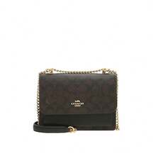 Coach Klare 印花女款單肩斜挎包 CW206IMXAQ - 胡桃木色搭配黑色CW206IMXAQ - 查看 12