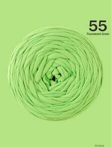 1/2件 T-Shirt 紗線，大號 300g±20g/件 -2cm 寬，編織布料柔軟聚酯纖維紗線，適用於 DIY 鉤編包包、籃子、地墊、拖鞋、娃娃、紗線手工藝。多色紗線、度假紗線、鉤編紗線、手工紗線、多功能鉤編配件、手工禮物 - 彩色 - 查看 56