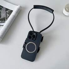 1pc/1set Neck/Chest Phone Mount With Adjustable Strap - Hands-Free Design For Android Smartphones, Stable Video Calls, Gaming And Vlogging, One-Click Installation - Suitable For Content Creators And Daily Use, Durable Material, Phone Accessory, Easy Viewing, Fashion Accessory, Secure Grip, Outdoor Enthusiasts - A - View 2