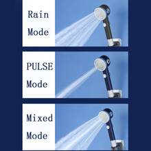 Booster Shower Head Universal Powerful Booster Handheld Shower Filter Shower Head, Bathroom Decoration - Round - View 7
