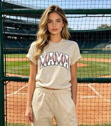 Women T-Shirts - Z5米色 - 查看 5