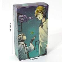 Ideal Soulmale 塔羅牌占卜遊戲卡 算命預測 命運派對家庭桌遊 - 綠色 - 查看 1