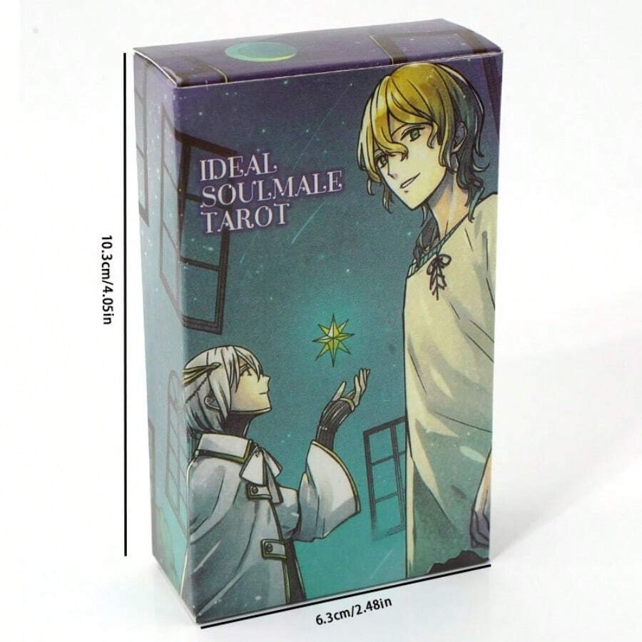 Ideal Soulmale 塔羅牌占卜遊戲卡 算命預測 命運派對家庭桌遊 - 綠色 - 查看 1