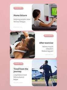 Portable Home Fat Compression Machine, Weight Loss Device, USB Rechargeable, Multi-Function Powerful Vibration Body Massager With 5 Massage Heads, Perfect Choice For Body Shaping And Beautification, Unisex - Multicolor - View 4