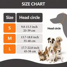 1pc Adjustable Dog Ear Muffs, Noise-Canceling Anti-Anxiety, Suitable For Thunderstorms, Fireworks, Travel, Vet-Certified For Medium To Large Dogs - Multicolor - View 3