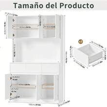 Cabinets - White - View 2