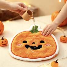 3/5 Buah Handuk Tangan Berbentuk Halloween, Handuk Gantung Bulu Karang Berdaya Serap Tinggi, Cocok untuk Kamar Mandi dan Dapur - MultiWarna - View 4