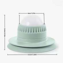 1pc Massage Roller Ball, Muscle Roller Massager, Manual Massage Ball, Compact Rotating Massager, Back, Arm And Neck Massage Tool For Muscle Relaxation. Features Suction Cup 360-Degree Rotating Design, Easy To Target, Durable, Wall-Mounted Without Drilling, Suitable For Smooth Wall And Glass Surfaces, Precise - Multicolor - View 9