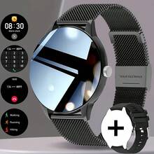 2026 Smartwatch For Women/Men, Wireless Call/SMS Function/Multiple Sports Modes/Remote Camera Control/Fitness Tracker, Compatible With Android And IOS Systems, USB Charging Port, Silicone Strap, Modern Style Design, High-Definition Screen Display, Perfect Gift For Men/Women/Couples/Parents, Outdoor Sports - View 1