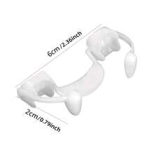 1 Pair Vampire Teeth Costume Prop, Halloween Prank Prop, Retractable Vampire Fangs Dentures, Realistic Pointed Curved Fit, Suitable For Adults Men And Women, Horror Costume Prop For Halloween Party, Cosplay, Escape Room Performance, Mystery Game Interaction, Masquerade Ball, Bar Event, Halloween Night Parade, Thriller Themed Photography, Campus Festival Activity, Friends Gathering Prank, Autumn Halloween Season Use - Multicolor - View 7