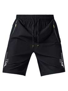 2 شورتات شاطئ كاجوال فضفاضة للرجال بطول 7 بوصات مع تصميم جيب بسحاب، خفيفة الوزن وسريعة الجفاف لتدريبات اللياقة البدنية والجري في الهواء الطلق والرياضة - متعدد الألوان - مشاهدة 4