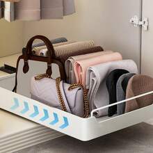 Gaveta Organizadora Branco Leitoso 30x43cm, Suporte Extraível para Panelas e Temperos, Design Moderno e Antiderrapante para Cozinhas e Banheiros. - Visão 9