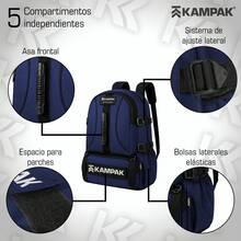 Super Kampak Mr04 Expandable Multipurpose Camping Backpack - Blue - View 4