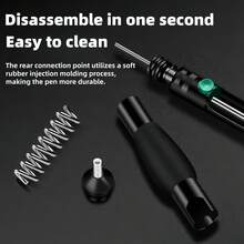手動吸錫泵焊錫移除工具，強力吸力防靜電脫焊真空泵，附防滑手柄，適用電子 PCB 修理 - 彩色 - 查看 2