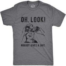 Women T-Shirts - 黑暗希瑟-沒人給 - 查看 1