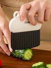 Multifunctional Stainless Steel Vegetable Slicer, Wavy Potato Cutter, Home Kitchen Appliance, Can Cut Various Shapes And Patterns - Multicolor - View 4