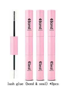 3-Piece Eyelash Extension Kit, False Eyelash Glue, Bonding And Sealing, Eyelash Remover And Tweezers Set, Fast-Drying Long-Lasting Cluster Eyelash Extension Glue, Waterproof Latex-Free, Suitable For Sensitive Eyes DIY False Eyelashes - View 17