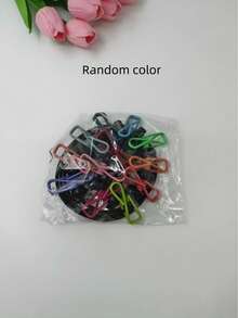 Juego de 2 piezas de tendedero retráctil portátil con pinzas y ganchos de fijación para secado de ropa en interiores, camping al aire libre y viajes, kit de accesorios para tendedero - Multicolor - Ver 14