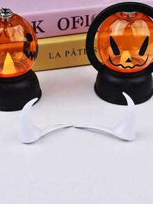 2pcs Halloween Women's Fashion Black Red White Gothic Devil Horn Hair Clips, Exquisite Halloween Gift And Cosplay Hair Accessory - Multicolor - View 9
