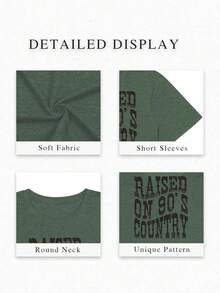 Women T-Shirts - 綠色 - 查看 6