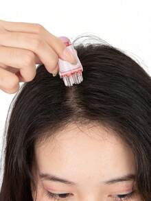 CTZIHGAO 1/2/3Pcs Applicator Comb And Spray Shampoo Bottle, Convenient And Quick Application, Precise Scalp Massage, Specially Designed For Hair Essence, Professional Hair Care Set, Includes Root Comb, Oil Applicator, Dye Shampoo Bottle And Soft Scalp Massage Comb, Essential Home Root Comb Applicator And Brush, Ideal Choice For Back To School Season - Pink - View 5