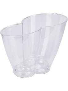 BarCraft Wine Cooler Bucket, Double Sided Design For 2 Bottles, Plastic, Transparent, 7 Litres Father's Favorite Gift - View 7