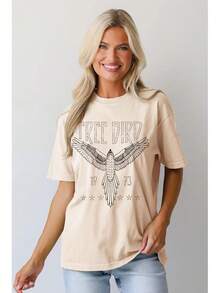 Women T-Shirts - 深綠色 F - 查看 5