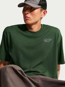 Nike Men's AS U NSW SS M90 TEE Short Sleeve Knit Collarless T-Shirt TIX4987-323 - Green - View 4