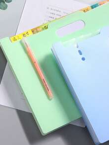 Organizer File Desktop Vertikal A4 Kapasitas Besar 13 Kantong, Map Akordeon yang Dapat Diperluas untuk Dokumen, Kertas Ujian, dan File, Penyimpanan Multi-Lapisan - Sepotong Tunggal - View 10