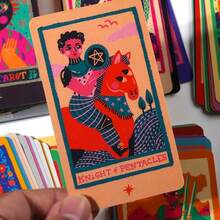 Rainbow Tarot Deck Tarot Deck Fortune Telling Game Card Divination Fate Party Family Board Game - White - View 4