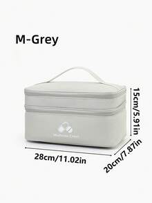 1pc Red Portable Double-Layer First Aid Kit, Epidemic Prevention And Health Kit, Home Life Rescue Kit, Outdoor Emergency Epidemic Prevention And Storage Bag The Actual Product Does Not Contain Any , It Only Sells Storage Bags - As Picture - View 16