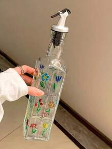 Seasoning Bottle Dispenser Oil Pot Kitchen Home Use Oil Can New Style Oil Bottle Glass Oil Pot Non-Drip Large Capacity Oil Dispenser - Multicolor - View 6