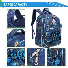 3pcs/Set Kids School Backpack, Includes Crossbody Bag, Cute Travel Backpack Set - 1080 Girls Combo Pack - View 9