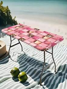 1 buah Taplak Meja Elastis Luar Ruangan, Desain Bermotif, Cocok Untuk Dapur, Ruang Makan, Aktivitas Luar Ruangan, Piknik, Berkemah, Pesta di Halaman, Pesta Ulang Tahun, Perlengkapan Dapur, Dapat Dicuci dengan Mesin - A - View 6