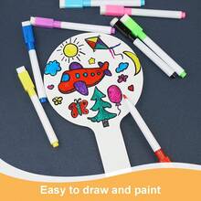 Double-Sided Reusable Whiteboard Set - Handheld Whiteboard, Includes Whiteboard, Pen And Eraser, Erasable, Desktop Memo, Message Board, Writing Board, Sketch Board, Handwriting Board, Whiteboard - Set - View 6