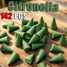 Large Citronella Scented Incense Cone, 4cm Tall Lemongrass Incense Tower, Strong Aroma, Long Burning, Aesthetic Smoke Effect, Ideal For Purification, Meditation, Yoga, Reading - Large Tower Incense - 4cm - Citronella Scent - View 9