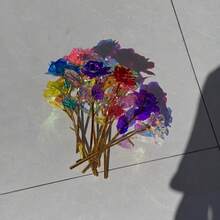 永恆花人造玫瑰花束，適用於七夕節、情人節、生日和聖誕節禮物 - 仿真花 - 查看 5