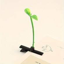 10/5pcs Mini Plant Hair Clips, Unique Herbal & Sprout Shaped Hair Clips, Fashion Cosplay & Party Styling Accessories - Multiple Styles - View 4