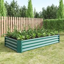 Metal Raised Garden Bed, Raised Beds For Garden Made Of Robust Sheet Steel With Stable Design - A - View 2