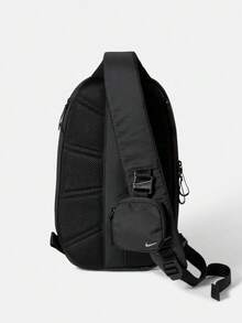 Nike Unisex NK NSW COMMUTE SLING - REFLCTV Outdoor Sports Crossbody Bag IQ1285-010 - Black - View 3