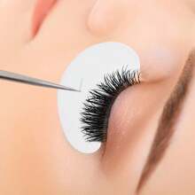 50 Pairs Eyelash Eye Pads, Isolation Eyelash Extension Pads, Professional Salon And Personal DIY Eyelash Extension Eye Pads And Beauty Tools - Pink - View 5