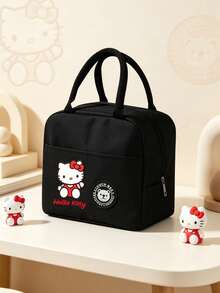 SANRIO 1PC Hello Kitty Graphic Insulated Lunch Bag, Cute Portable Bento Tote With Handle, Lightweight Reusable Lunch Carrier For Work & School , Bento Box - Multicolor - View 13