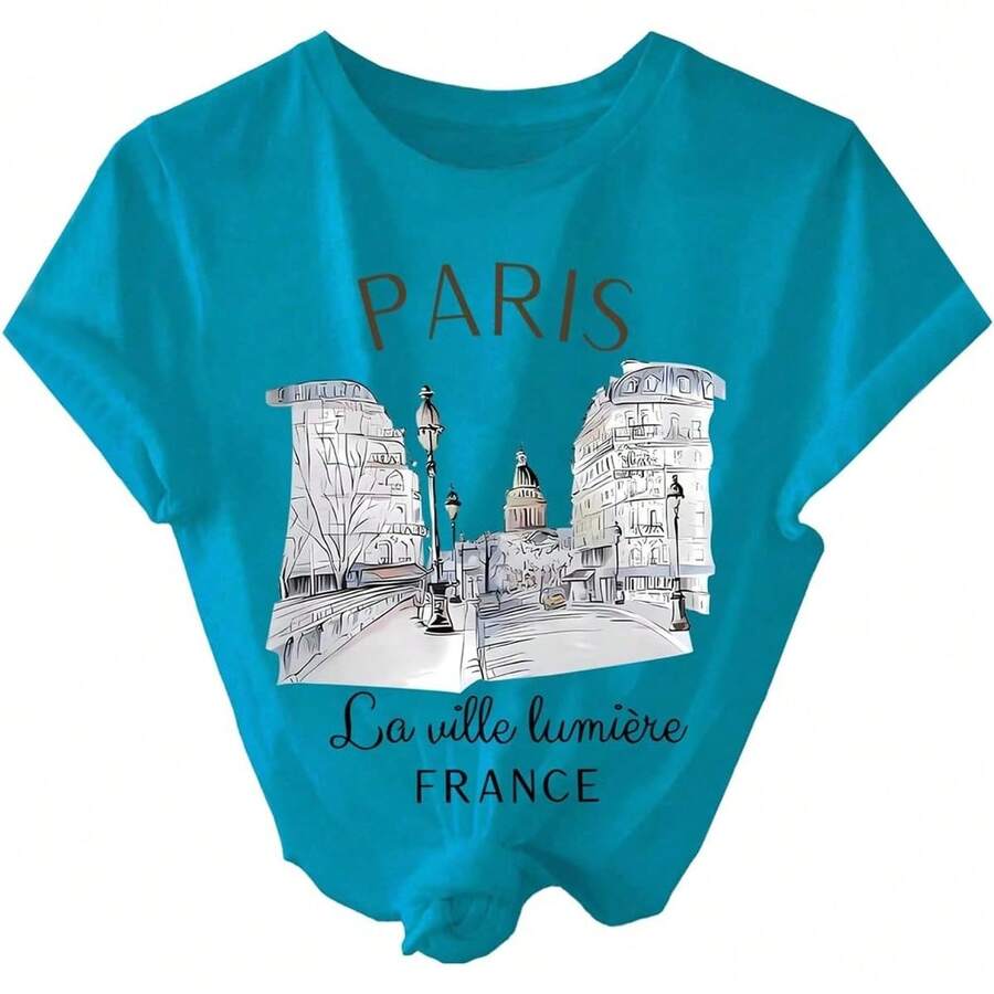 Women T-Shirts - 茶飲料 Pari - 查看 1