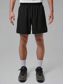 Jordan Men's AS DF SPRT FLTWT 6" Woven Sports Shorts HF9936-010 - Black - View 1