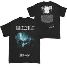 2026 New T-Shirt Collection2026 Summer Popular Legendary Norwegian Black Metal Band Burzum Theme Outdoor Leisure Fashionable Men's Short Sleeve T-Shir - Black 7 - View 3